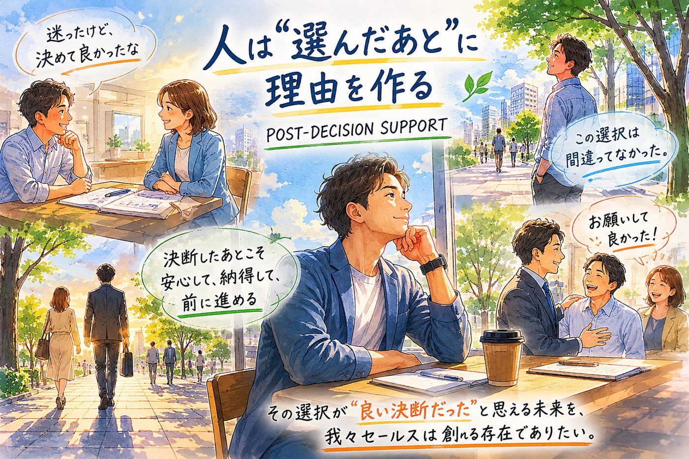 YELL ～あなたへの応援歌～2026 Track♪10 『行動経済学を活用したセールススキルアップ講座⑩ ～人は“選んだあと”に理由を作る～』
